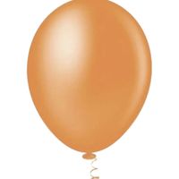 Balão Linha Redondos Liso N16 Amarelo Papaya 12un Pic Pic