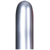 Balão Linha Platino N260 Prata 25un Pic Pic