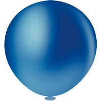 Balão Linha Fat Ball N250 Azul Escuro 1un Pic Pic