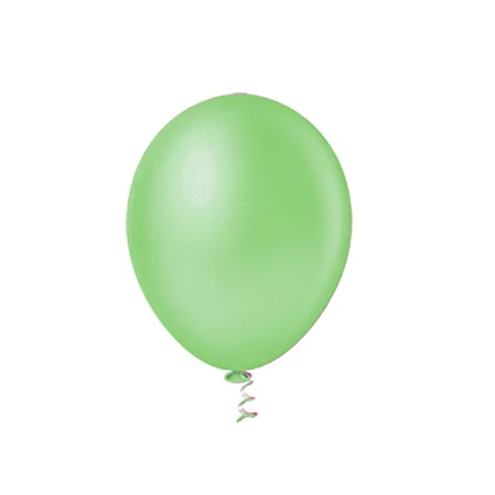 Encontraproduto.com.br - Balao Liso 9 Red Neon Verde C-25 Picpic