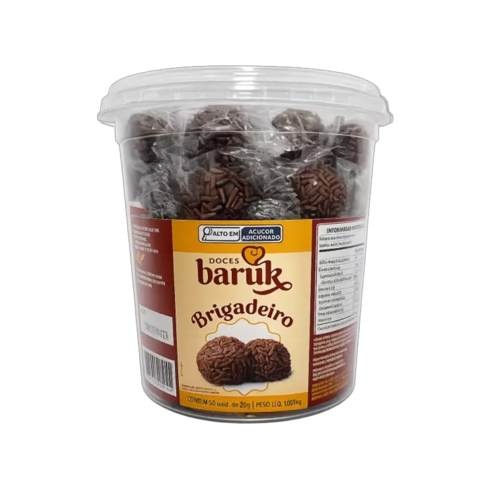 Brigadeiro 1,01kg Doces Baruk
