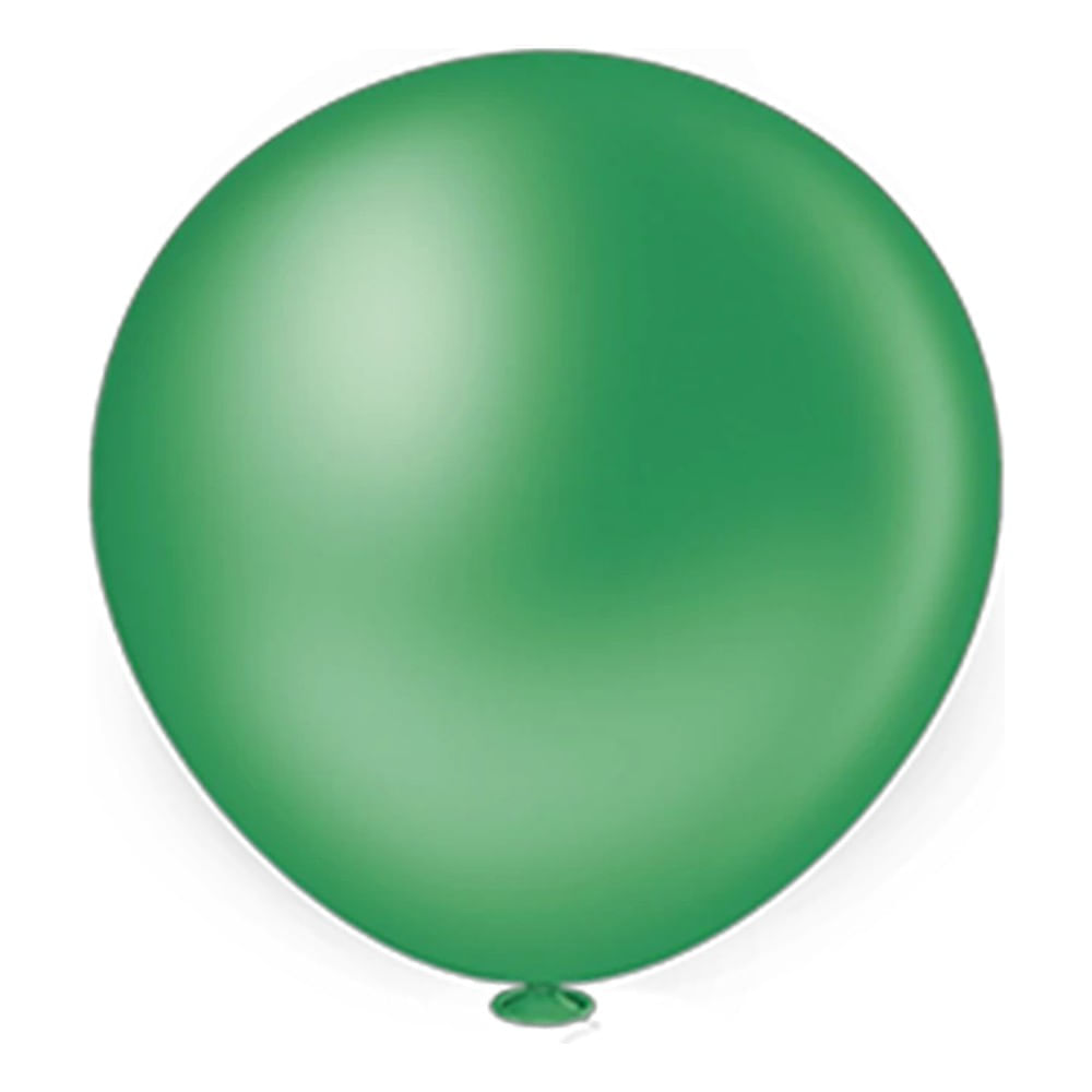 Encontraproduto.com.br - Balão Big Ball Verde Tamanho 250 - Pic Pic