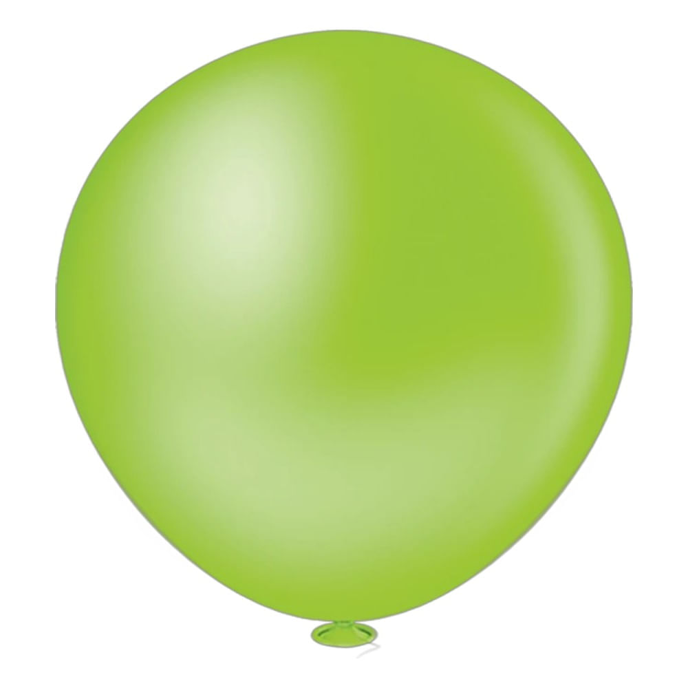 Encontraproduto.com.br - Balão Big Ball Verde Limão Tamanho 250 - Pic Pic