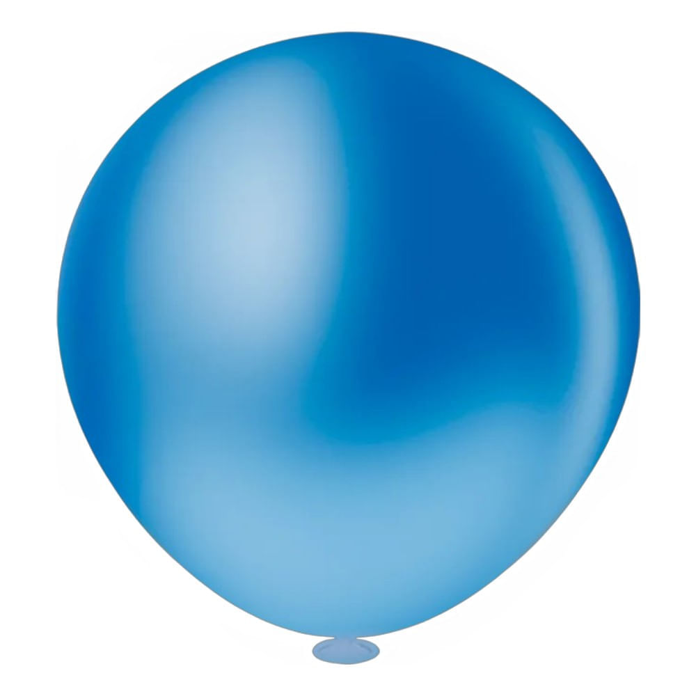 Encontraproduto.com.br - Balão Big Ball Azul Tamanho 250 - Pic Pic